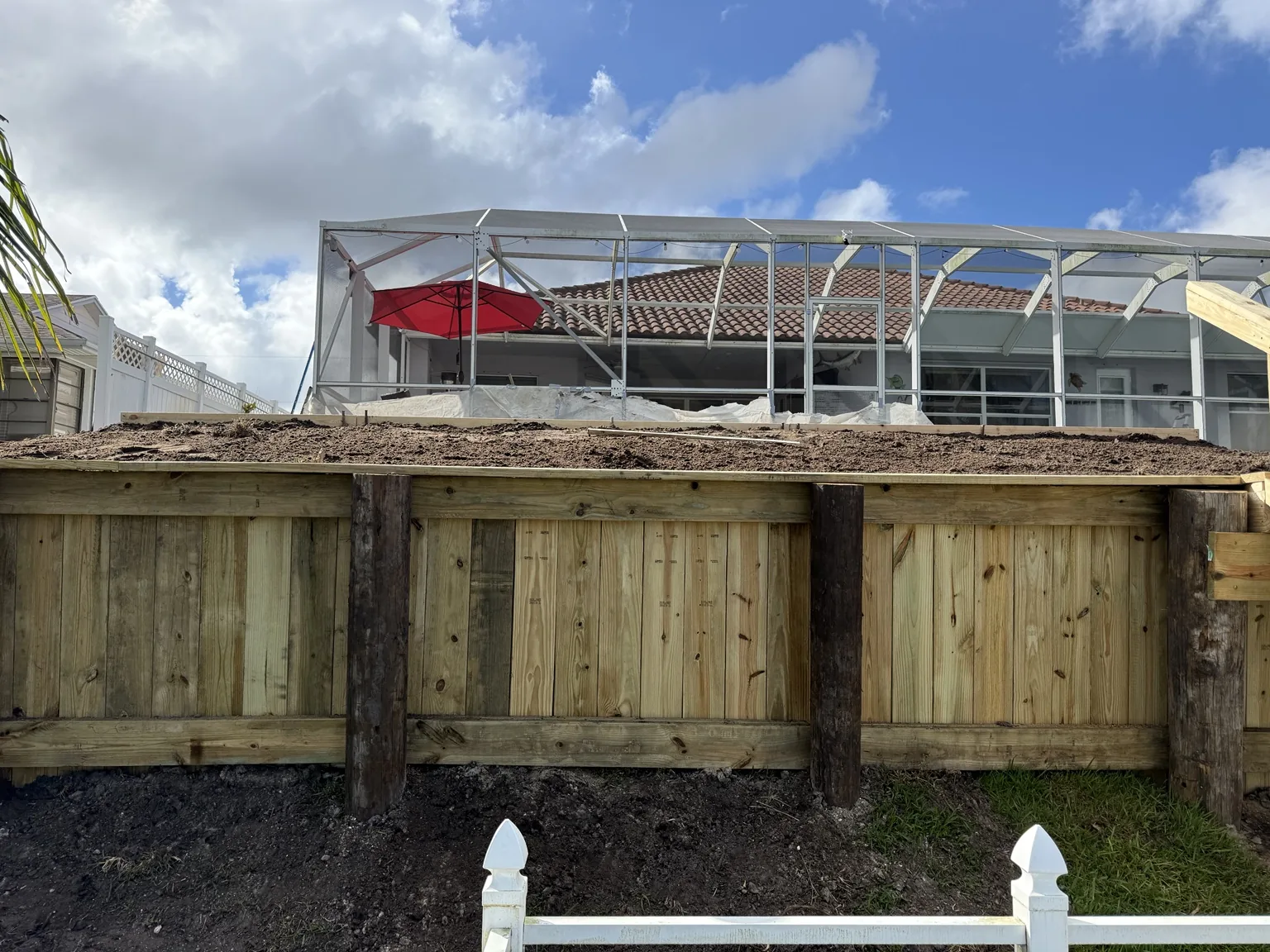 Retaining wall project