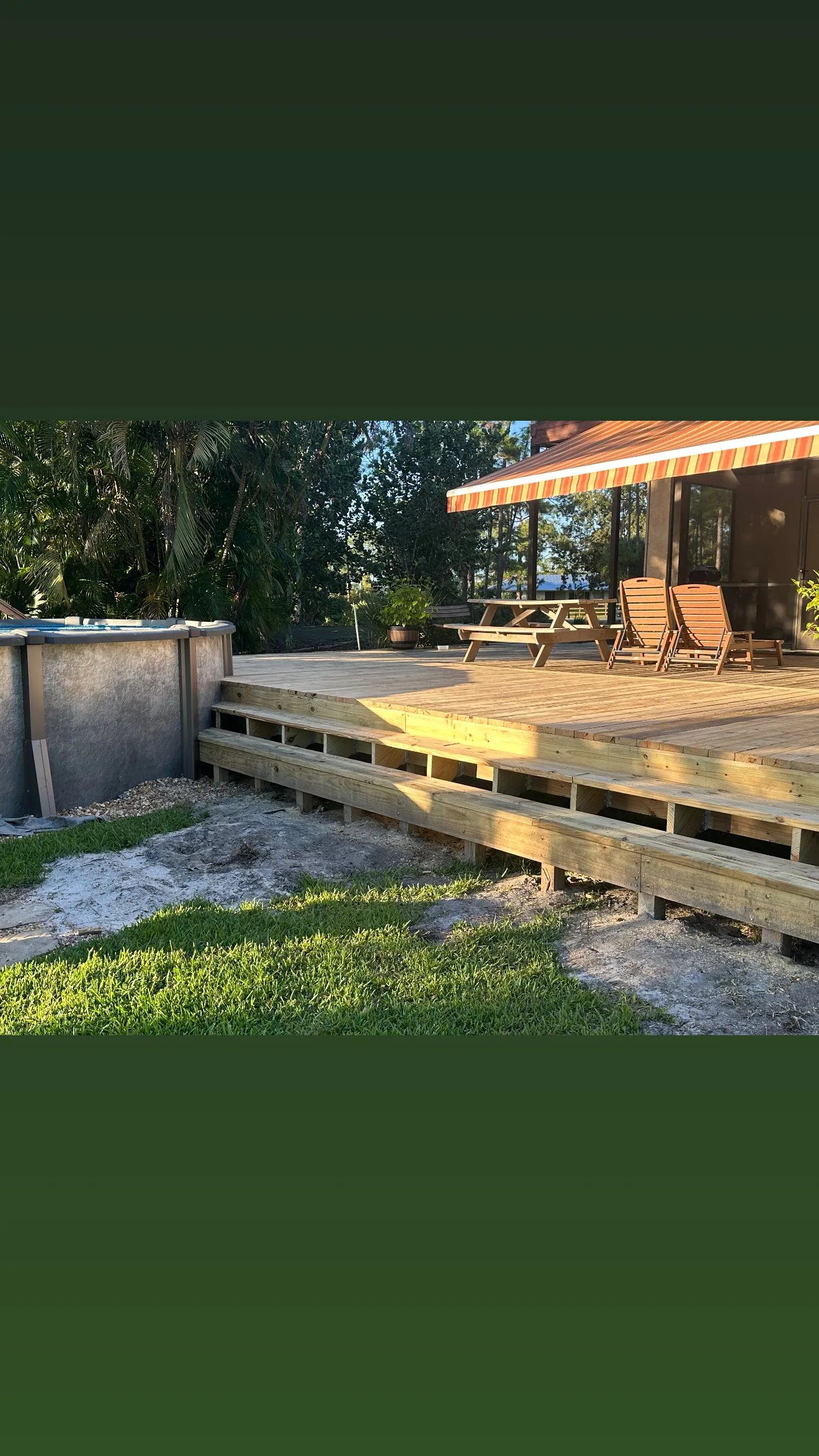 FNH Services decks & outdoor living project